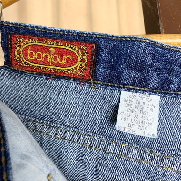 80s BonJour Ankle Zip Jeans - Picture 6 of 8